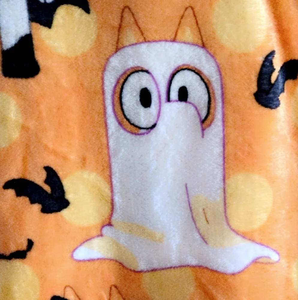 Bluey And Bingo Halloween Silk Touch Throw Blanket 50 X 70 Dracula